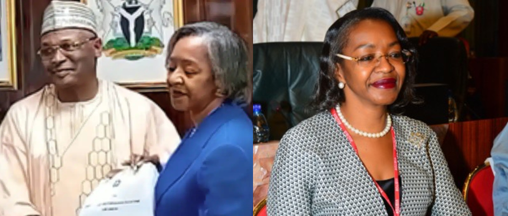 May Agbamuche Takes Over as Acting INEC Chairman from Mahmood Yakubu