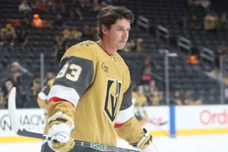 Marner appears to be enjoying much less of a spotlight so far in Vegas