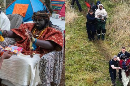 African King’ And Followers Evicted From Scottish Forest