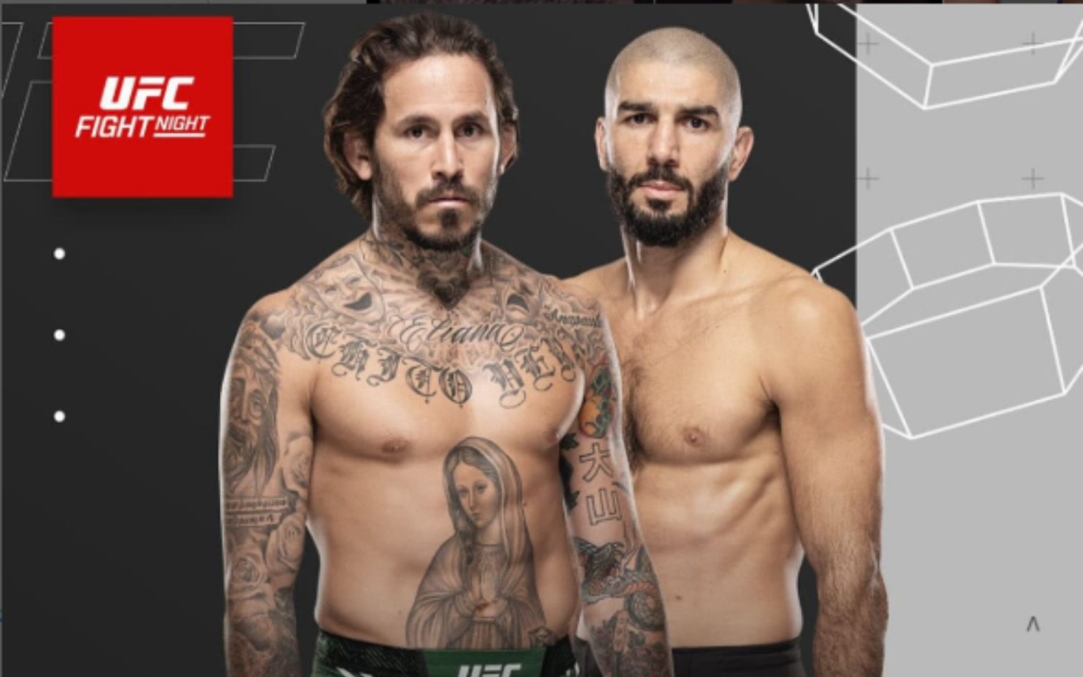 UFC Vancouver’s Aiemann Zahabi “would love to take [Marlon Vera’s] place”