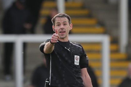 Up-and-coming referee is BROTHER of Everton hero with hundreds of Premier League appearances