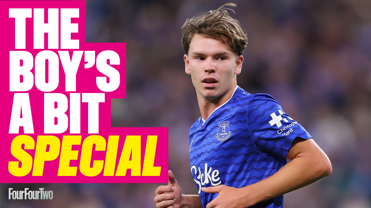 ‘The Boy’s A Bit Special’ Everton teen waiting to be unleashed after breakout season