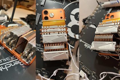 Strapping five heatsinks to your phone will improve performance