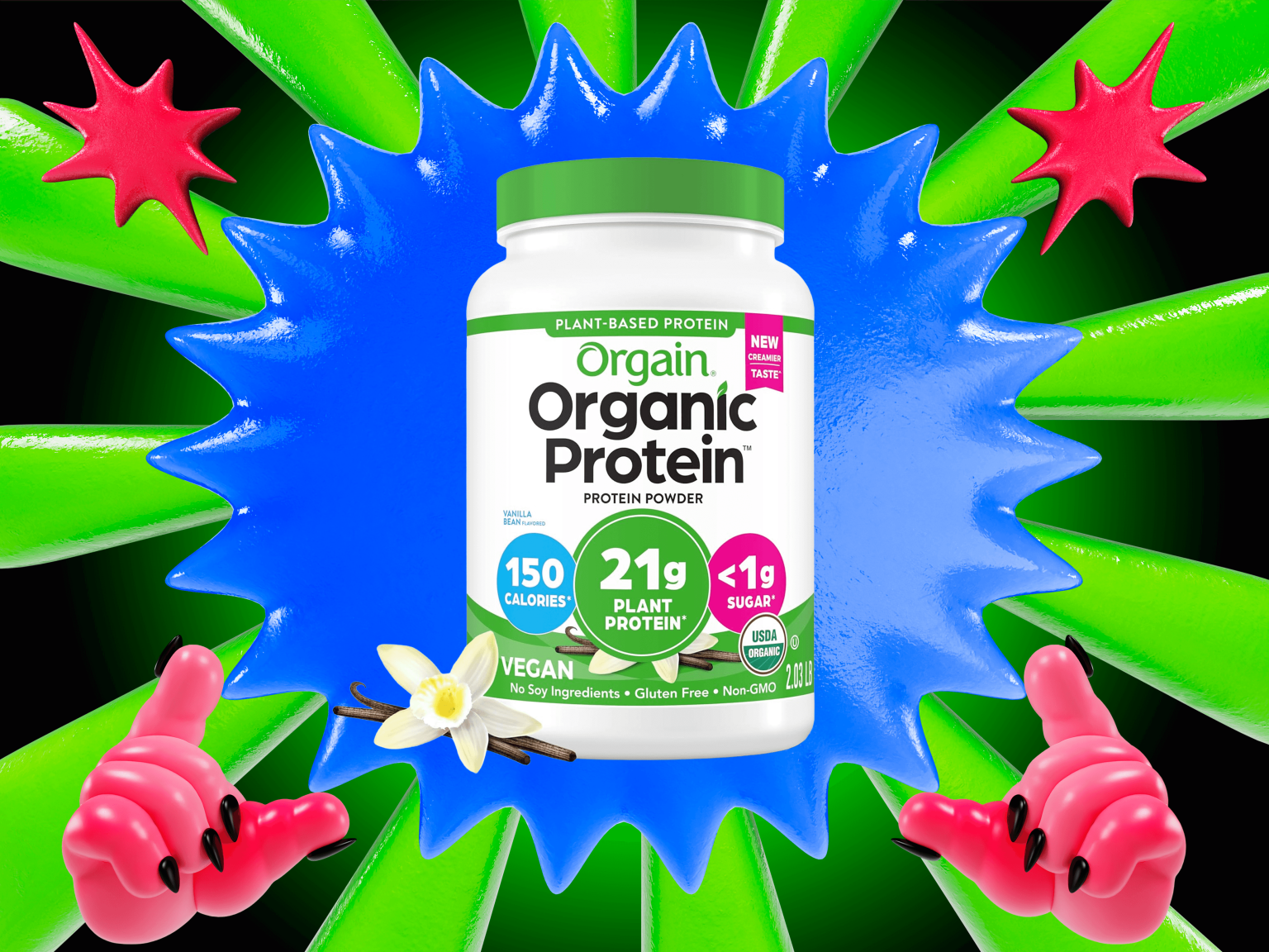 Bulk Up On Prime Day Protein Powder Deals From Optimum, Orgain, More