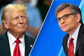 Trump mocks ABC’s George Stephanopoulos, says he’ll refuse their questions over treatment of JD Vance