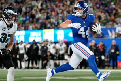 Cam Skattebo is the first Giants’ rookie RB with three rushing touchdowns since 1971
