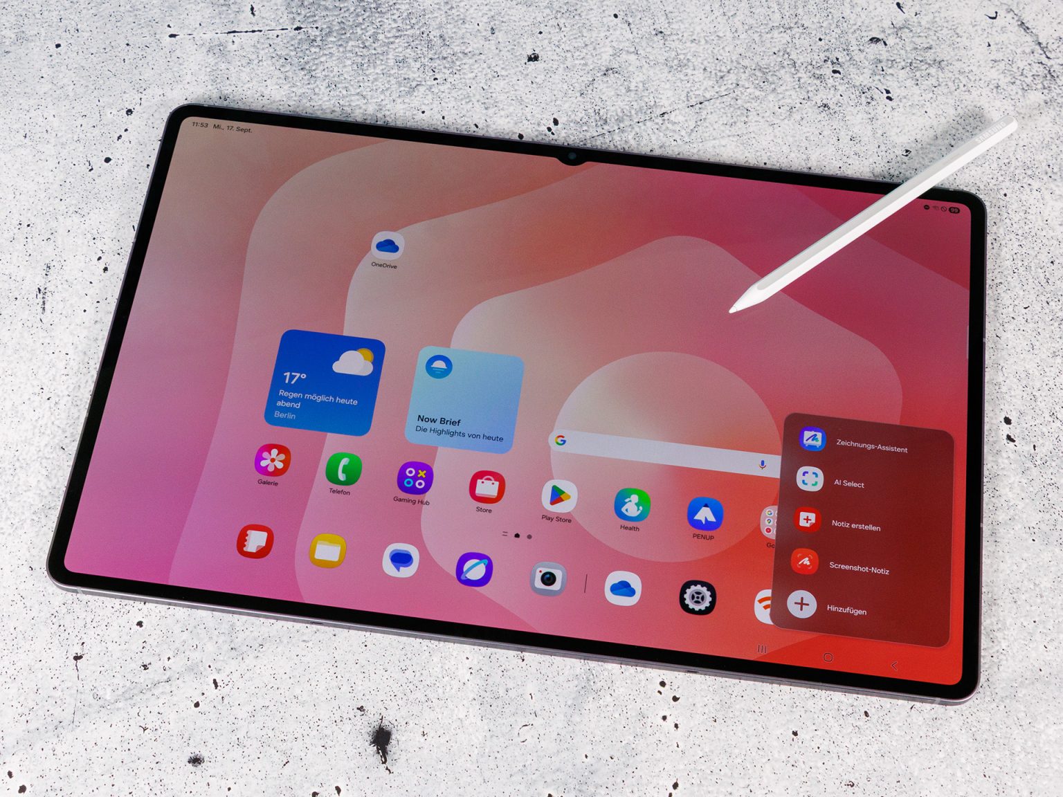 The premium tablet for work, entertainment and all things creative