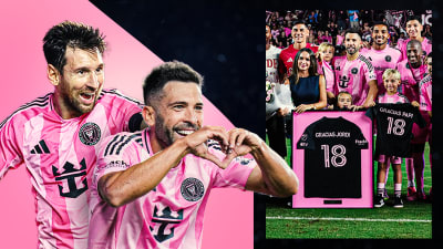 LEGENDS! Lionel Messi, Jordi Alba share spotlight again | MLSSoccer.com