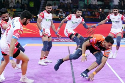 PKL 12: Guman Singh Stars As UP Yoddhas Crush U Mumba 40-24 To End Losing Streak