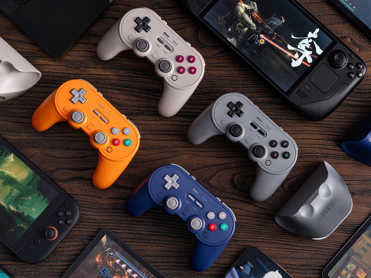 The 8BitDo Pro 3 is now available in Europe and the UK, two months after US launch