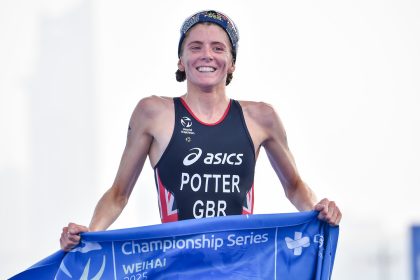 Beth Potter primed for Wollongong world title showdown with Cassandre Beaugrand