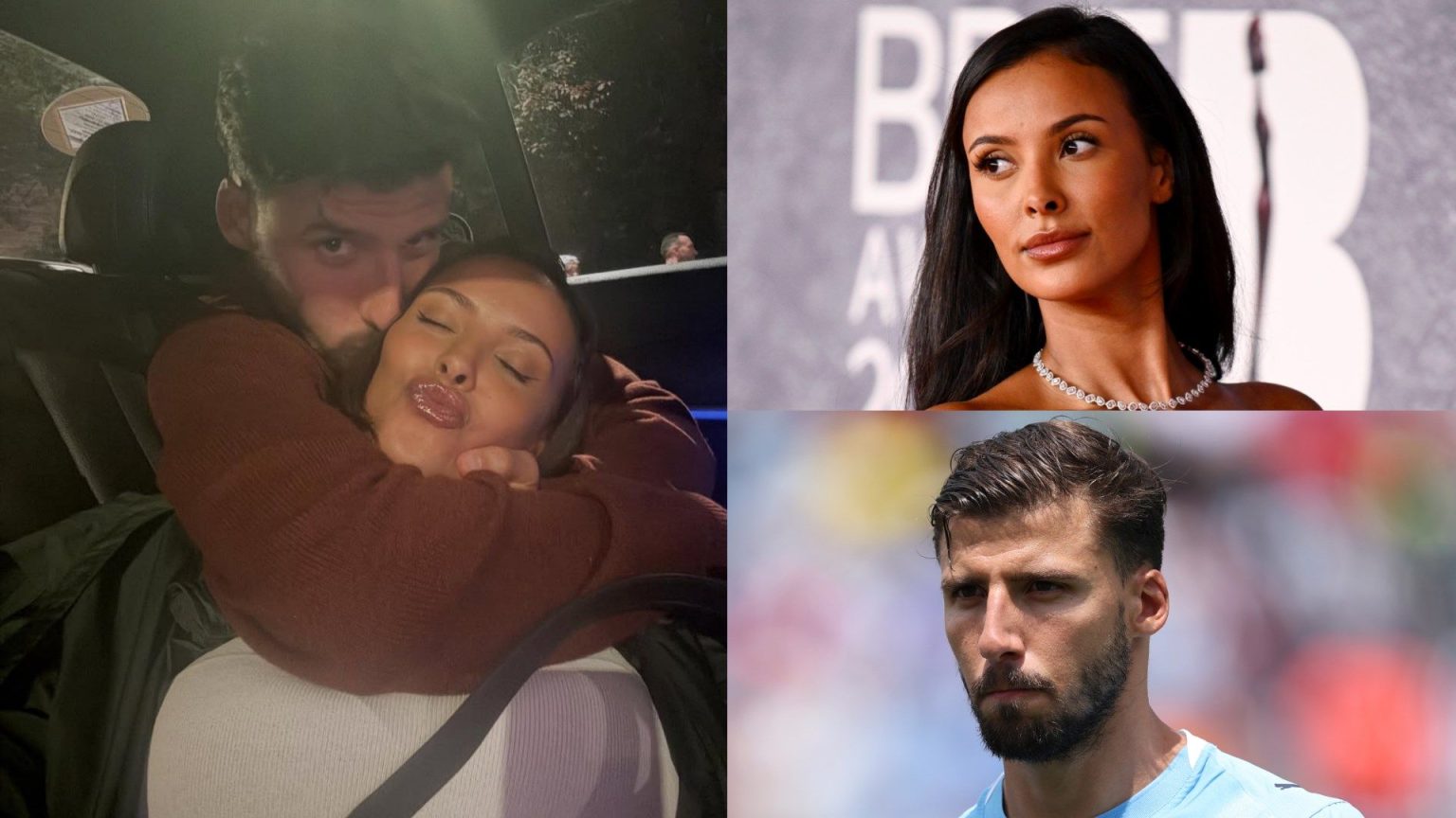 Maya Jama shows off new tattoo in heartwarming post as Love Island host cosies up with Man City star Ruben Dias