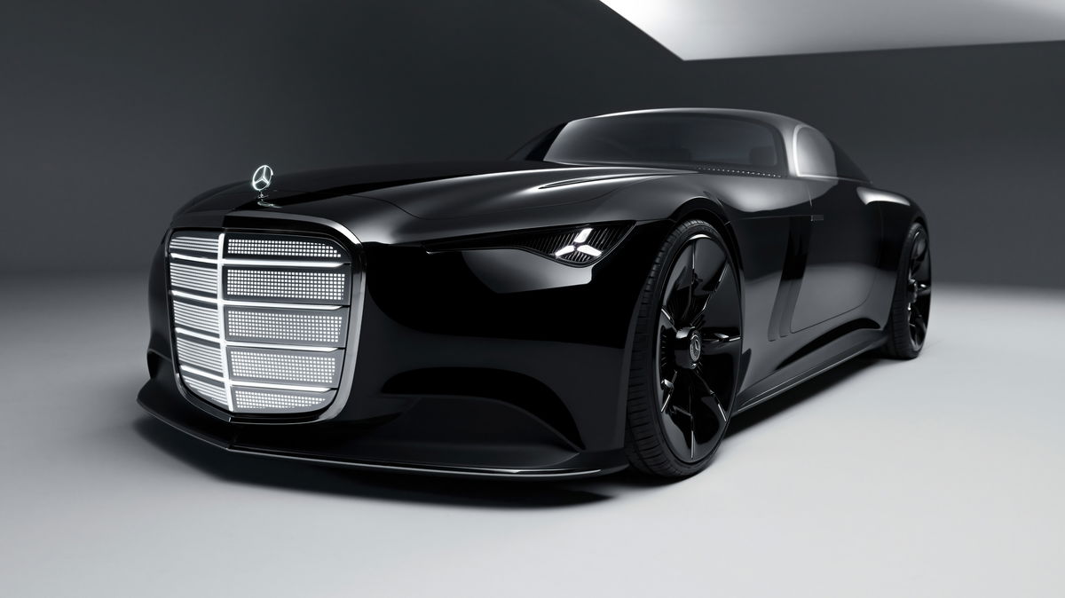 The Mercedes Vision Iconic Is A Concept For Cartoon Supervillains