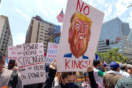 Trump reacts to ‘No Kings’ protests by saying ‘I’m not a king, I work my ass off’