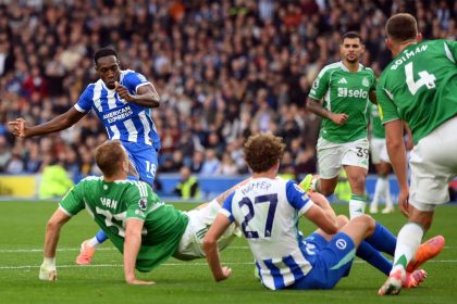 Behind enemy lines at the Amex Stadium – Flaming Hecke! It’s Welbeck again