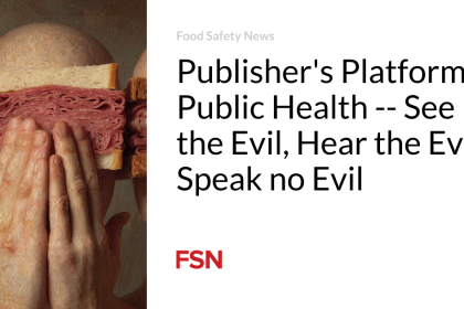 Publisher’s Platform: Public Health —  See the Evil, Hear the Evil, Speak no Evil