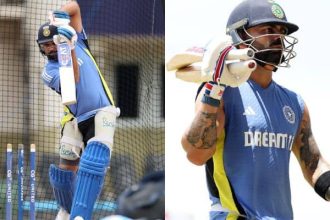 Rohit Sharma & Virat Kohli Hit Nets in Adelaide Ahead of IND vs AUS 2nd ODI Comeback