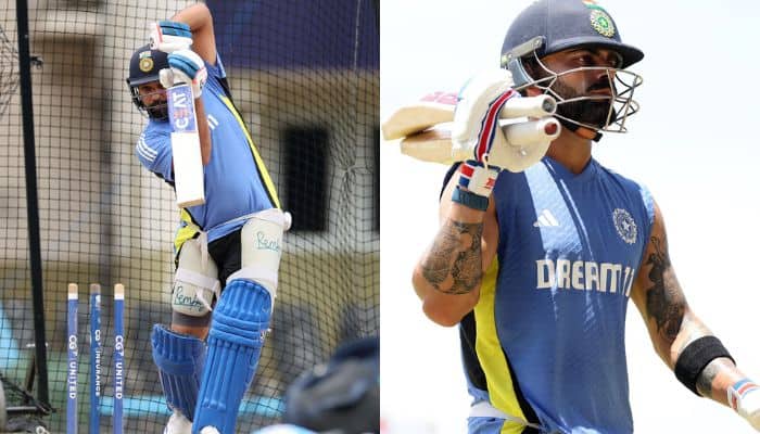 Rohit Sharma & Virat Kohli Hit Nets in Adelaide Ahead of IND vs AUS 2nd ODI Comeback