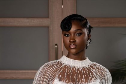 Shine Bright on Your Special Day With this Stunning Sequined Look!