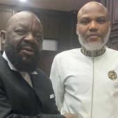 BREAKING: Nnamdi Kanu’s Special Counsel, Aloy Ejimakor Collapses In Kuje Prison