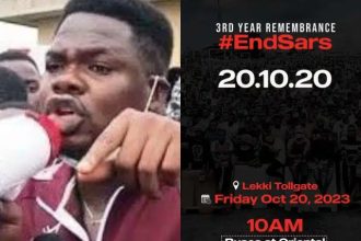 “We’ll Never Forget 20/10/2020” – Mr Macaroni Honors Victims of the Lekki Toll Gate Tragedy