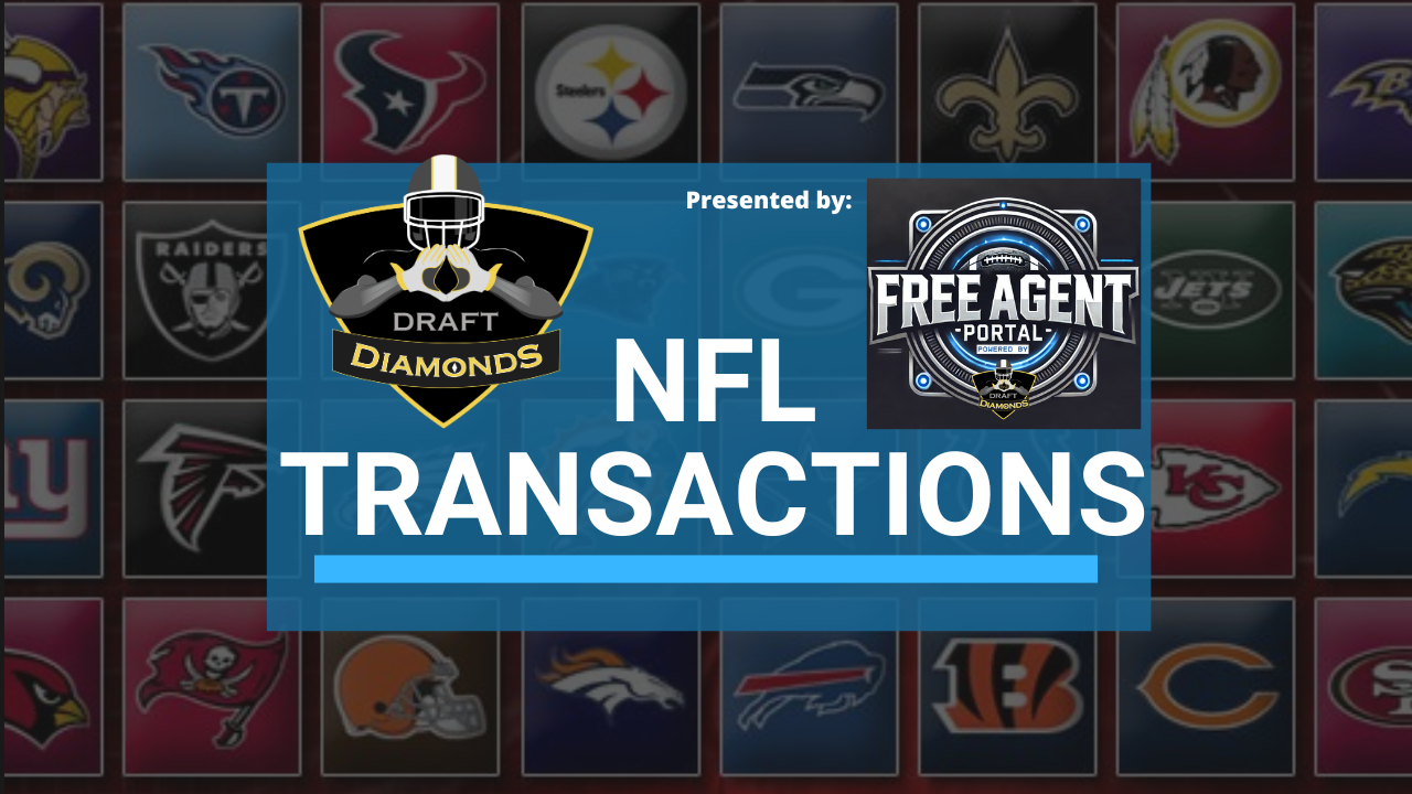 NFL Transactions for October 23, 2025 | Presented by The Free Agent Portal