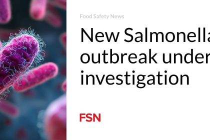 New Salmonella outbreak under investigation