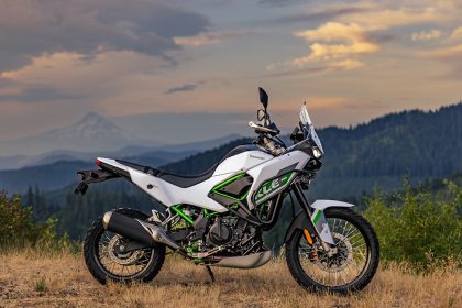 The New KLE500: Life’s a Rally, Ride it