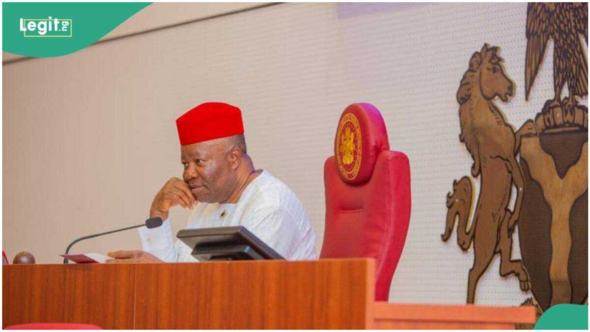 Akpabio drops bombshell, reveals why men defeat women in election