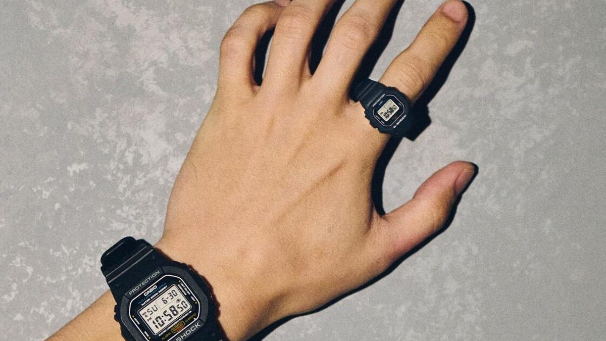Casio’s new G-Shock Nano fits on your finger