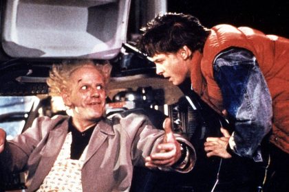 Back to the Future icon looks ageless in rare appearance