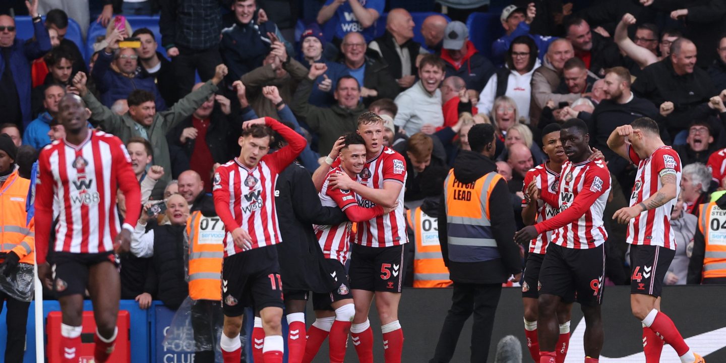 Sunderland stun Chelsea at Stamford Bridge in heroic win