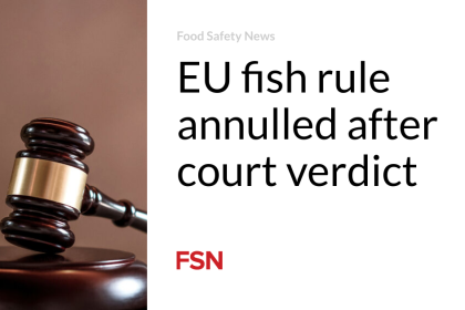 EU fish rule annulled after court verdict