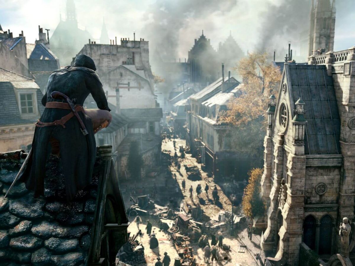 Assassin’s Creed Unity looks incredible with an RTX 5090 and ultra graphics