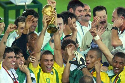 ‘The memory that never leaves me is the final whistle against Germany as we won the World Cup. I was running round with the Brazilian flag wrapped around me and looking to the sky’ Denilson opens up on his career highlight