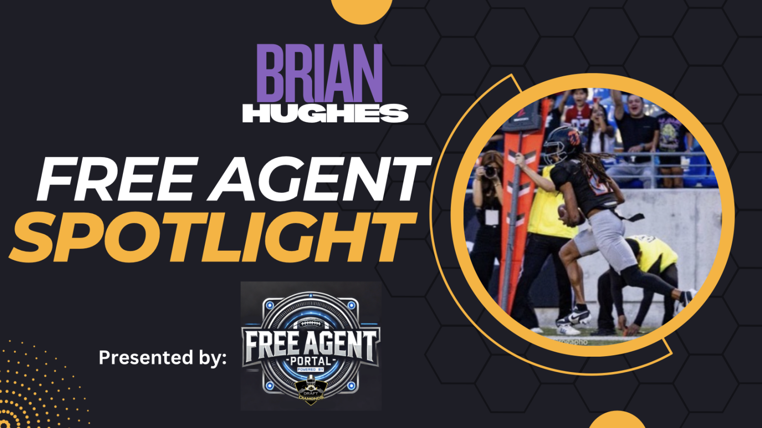 Free Agent Portal Player Spotlight: Brian Hughes, Defensive Back