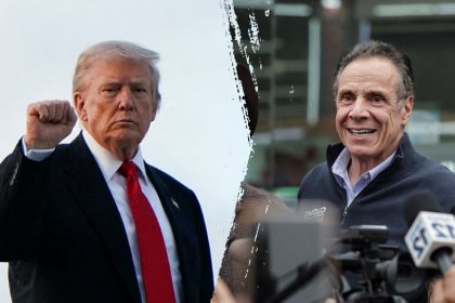 Trump backs Cuomo and threatens to cut federal funding if ‘Communist Mamdani’ wins NYC mayor race
