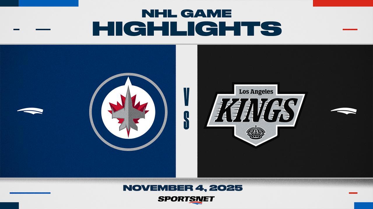 NHL Highlights: Kings 3, Jets 0