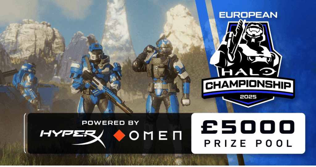 HyperX and OMEN named title sponsors of European Halo Championship 2025