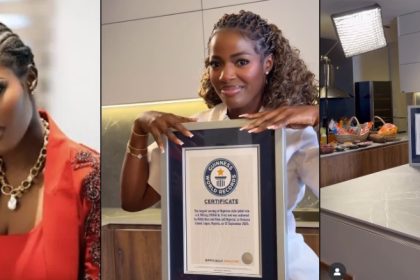 Hilda Baci Sets Another Record, Receives Second Guinness Plaque For Culinary Feat
