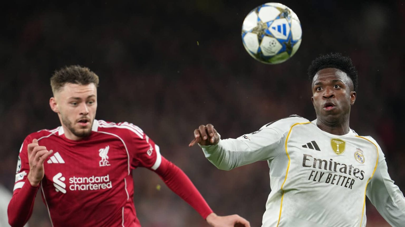 Alexander-Arnold boos and Conor Bradley shuts down Vinicius Jr as Liverpool school Real Madrid