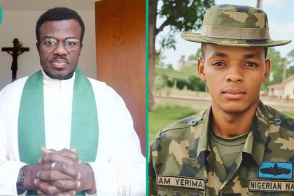 Catholic priest calls people’s attention to implication of naval officer’s bold display
