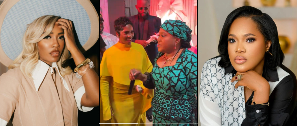 Toyin Abraham’s Hilarious Attempt At Singing Tiwa Savage’s Hit Goes Viral