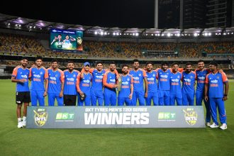 India seal T20I series 2-1 after Brisbane washout