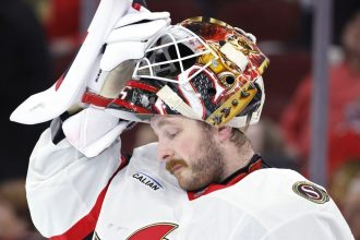 Did the Ottawa Senators lose in Chicago because of immaturity or bad goaltending?