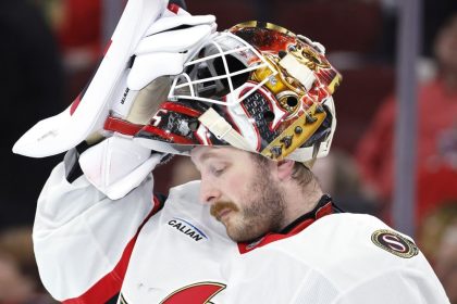 Did the Ottawa Senators lose in Chicago because of immaturity or bad goaltending?