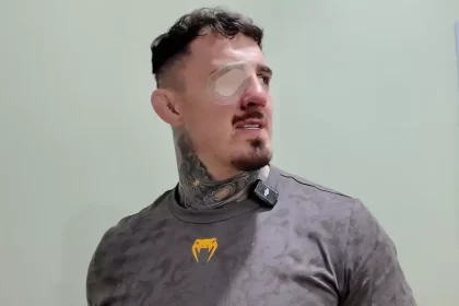 Francis Ngannou voices support for Tom Aspinall amid UFC 321 eye-poke fallout