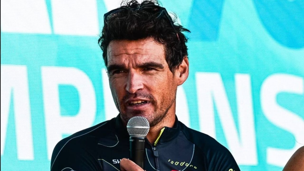 Olympic cycling hero Greg Van Avermaet becomes a triathlon world champion in Marbella