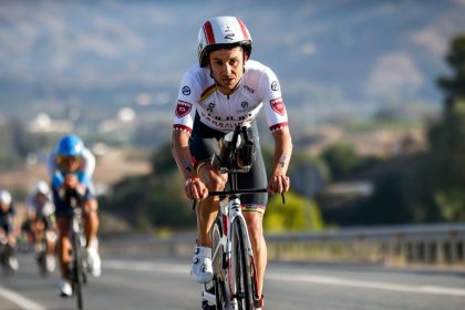 Jelle Geens on how he bounced back from bike crash to win epic duel at 70.3 Worlds