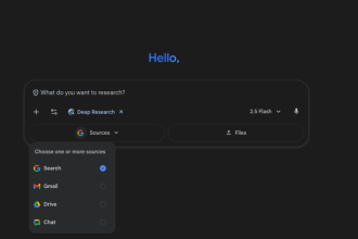 Google Gemini’s Deep Research can look into your emails, drive, and chats